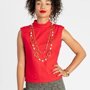 Colette Wool Shell Red